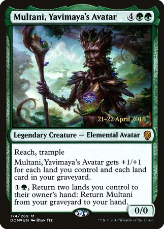 Multani, Yavimaya's Avatar [Dominaria Promos] | Exor Games Summserside