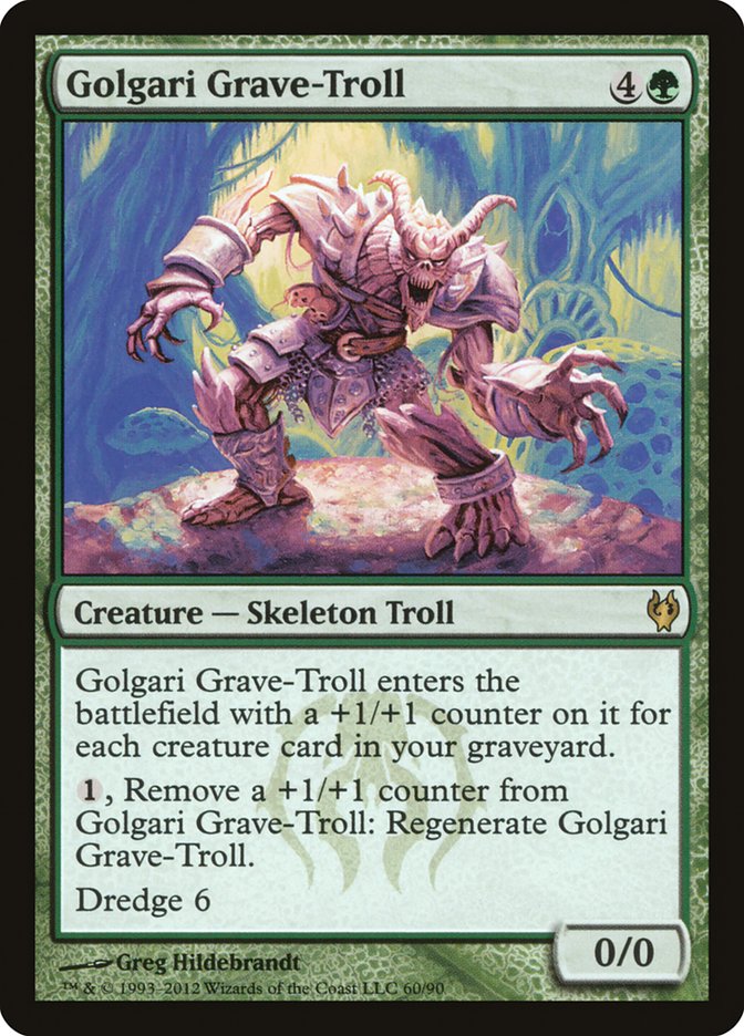 Golgari Grave-Troll [Duel Decks: Izzet vs. Golgari] | Exor Games Summserside