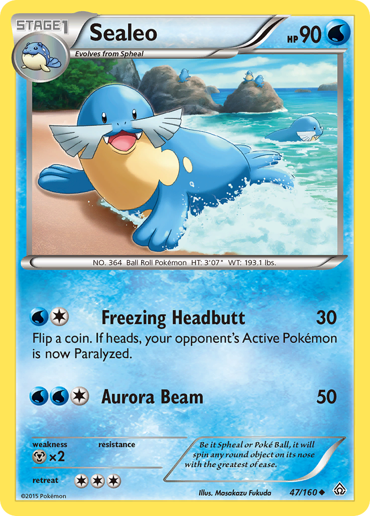 Sealeo (47/160) [XY: Primal Clash] | Exor Games Summserside