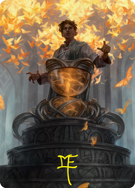 Introduction to Prophecy Art Card (Gold-Stamped Signature) [Strixhaven: School of Mages Art Series] | Exor Games Summserside