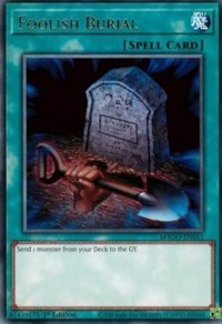 Foolish Burial [MAGO-EN053] Rare | Exor Games Summserside