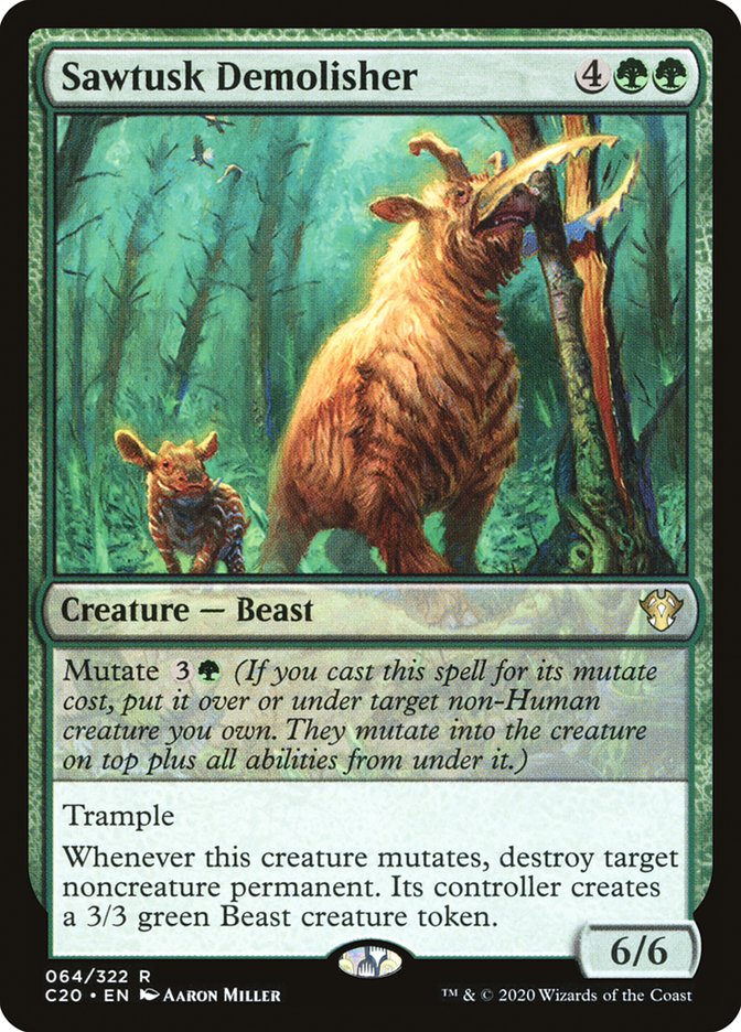 Sawtusk Demolisher [Commander 2020] | Exor Games Summserside
