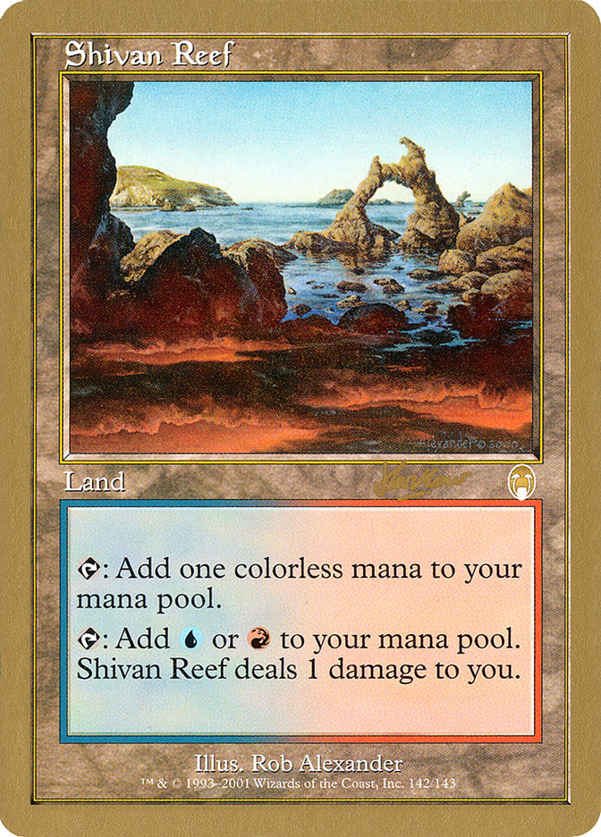 Shivan Reef (Sim Han How) [World Championship Decks 2002] | Exor Games Summserside
