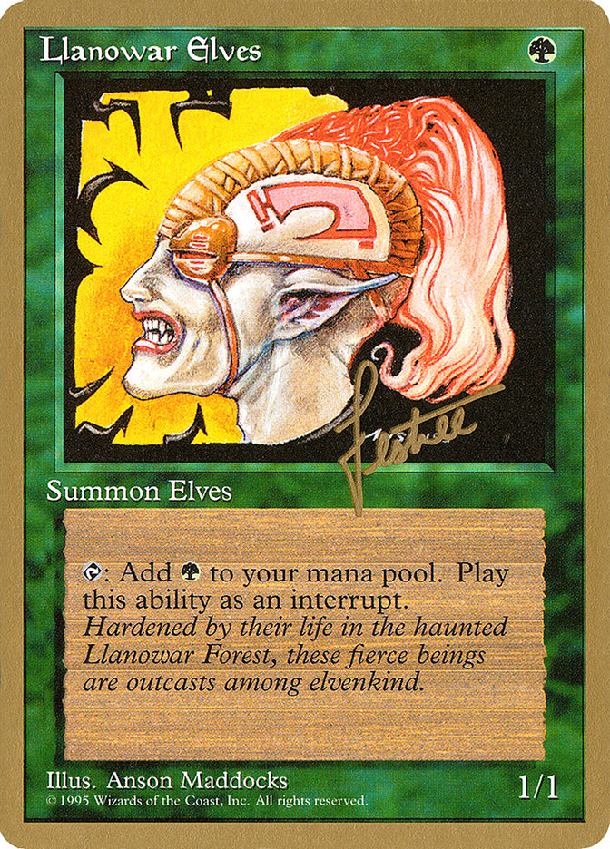 Llanowar Elves (Bertrand Lestree) [Pro Tour Collector Set] | Exor Games Summserside