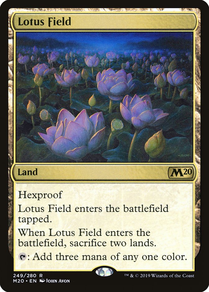 Lotus Field [Core Set 2020] | Exor Games Summserside