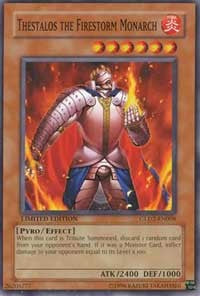 Thestalos the Firestorm Monarch [GLD2-EN008] Common | Exor Games Summserside