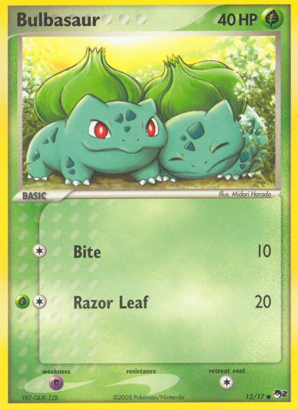 Bulbasaur (12/17) [POP Series 2] | Exor Games Summserside