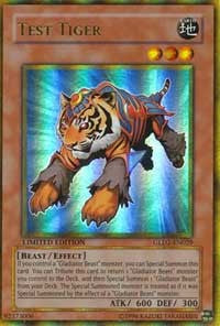 Test Tiger [GLD2-EN029] Ultra Rare | Exor Games Summserside