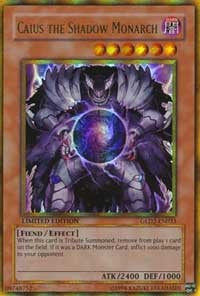 Caius the Shadow Monarch [GLD2-EN033] Ultra Rare | Exor Games Summserside