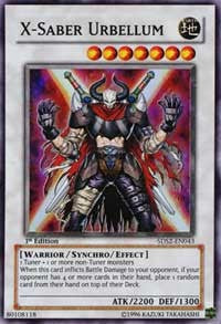 X-Saber Urbellum [5DS2-EN043] Super Rare | Exor Games Summserside