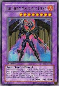 Evil Hero Malicious Fiend [DP06-EN013] Ultra Rare | Exor Games Summserside