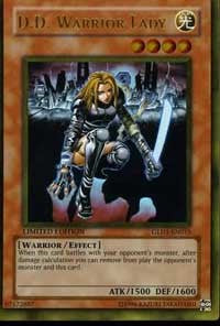 D.D. Warrior Lady [GLD1-EN015] Gold Rare | Exor Games Summserside