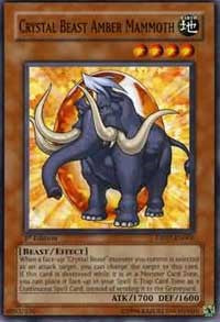 Crystal Beast Amber Mammoth [DP07-EN005] Common | Exor Games Summserside