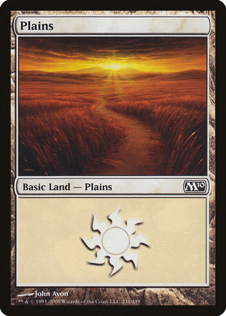 Plains (231) [Magic 2010] | Exor Games Summserside