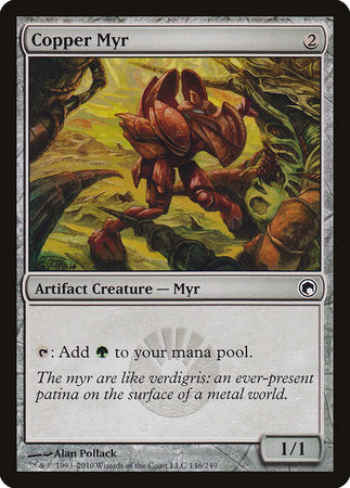 Copper Myr [Scars of Mirrodin] | Exor Games Summserside