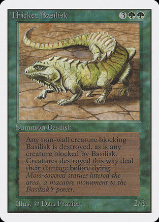 Thicket Basilisk [Unlimited Edition] | Exor Games Summserside