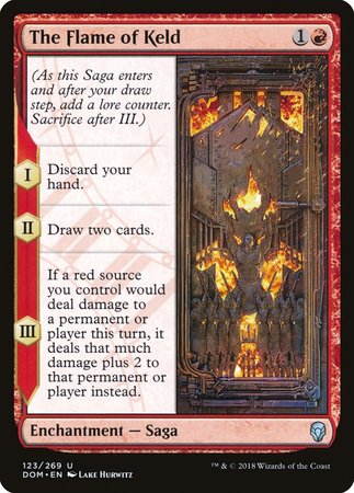 The Flame of Keld [Dominaria] | Exor Games Summserside