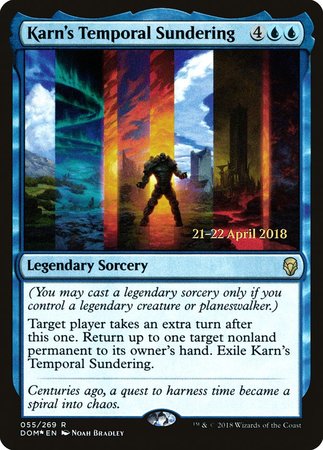 Karn's Temporal Sundering [Dominaria Promos] | Exor Games Summserside