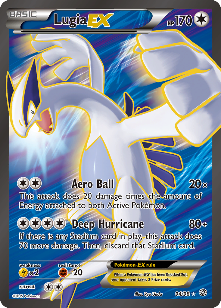 Lugia EX (94/98) [XY: Ancient Origins] | Exor Games Summserside