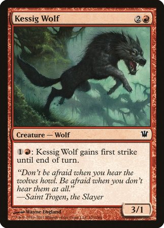 Kessig Wolf [Innistrad] | Exor Games Summserside