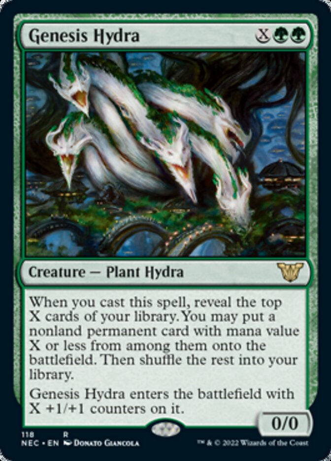 Genesis Hydra [Kamigawa: Neon Dynasty Commander] | Exor Games Summserside