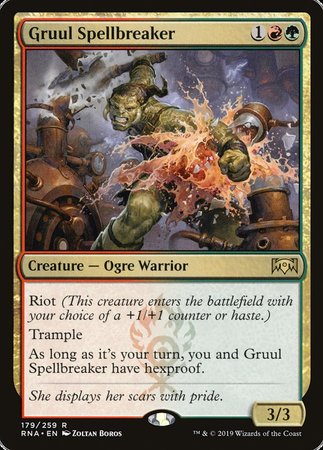 Gruul Spellbreaker [Ravnica Allegiance] | Exor Games Summserside