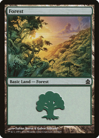 Forest (317) [Commander 2011] | Exor Games Summserside