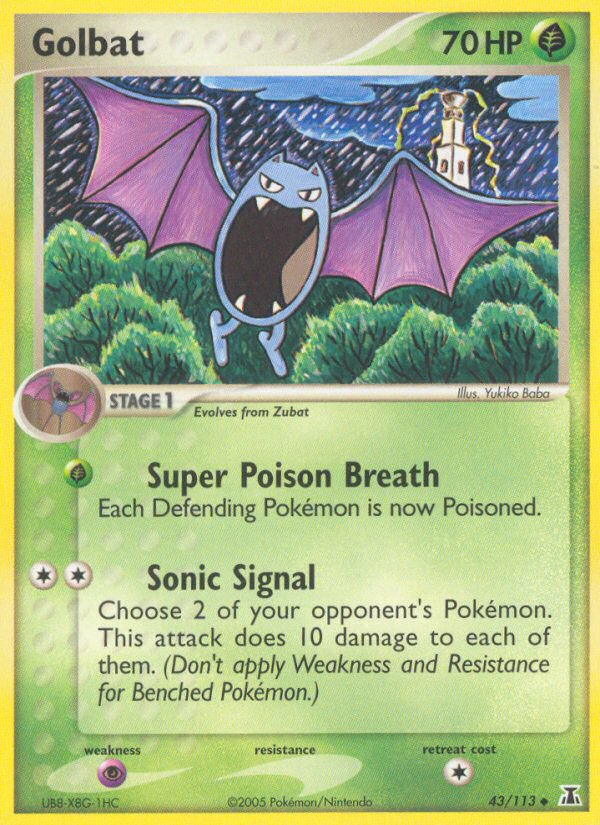 Golbat (43/113) [EX: Delta Species] | Exor Games Summserside