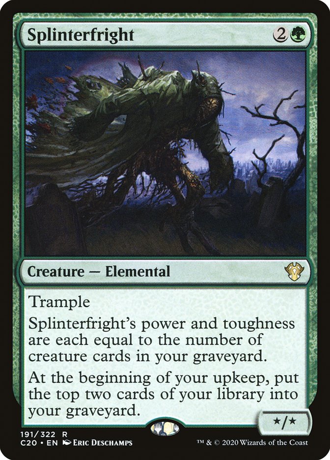 Splinterfright [Commander 2020] | Exor Games Summserside