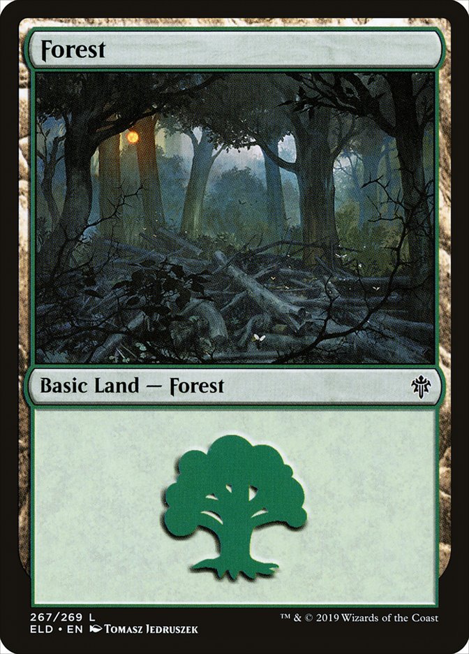 Forest (267) [Throne of Eldraine] | Exor Games Summserside