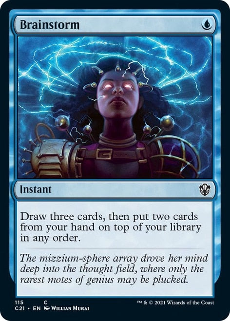 Brainstorm [Commander 2021] | Exor Games Summserside