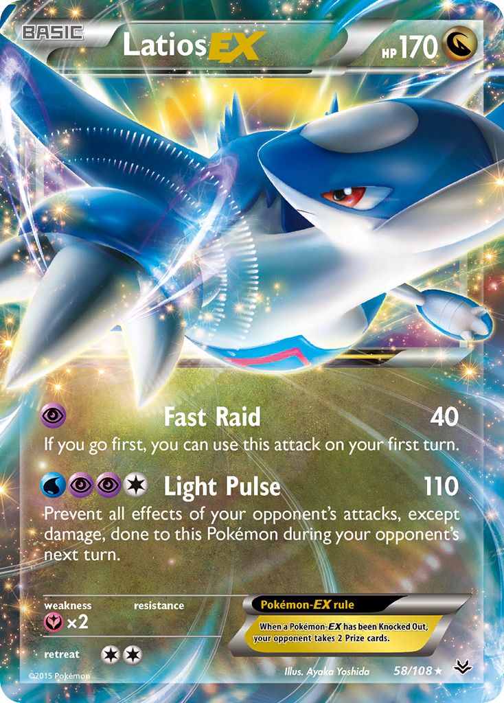 Latios EX (58/108) [XY: Roaring Skies] | Exor Games Summserside