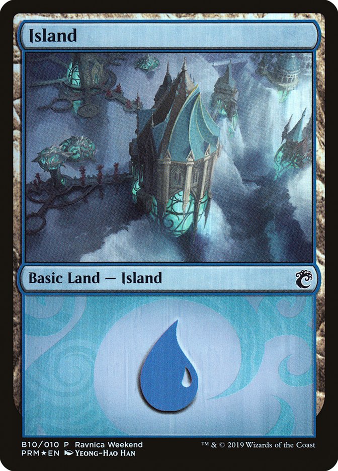 Island (B10) [Ravnica Allegiance Guild Kit] | Exor Games Summserside