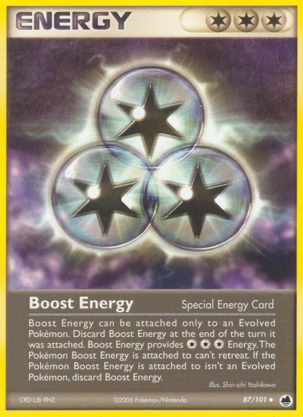 Boost Energy (87/101) [EX: Dragon Frontiers] | Exor Games Summserside