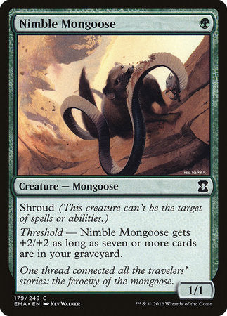 Nimble Mongoose [Eternal Masters] | Exor Games Summserside