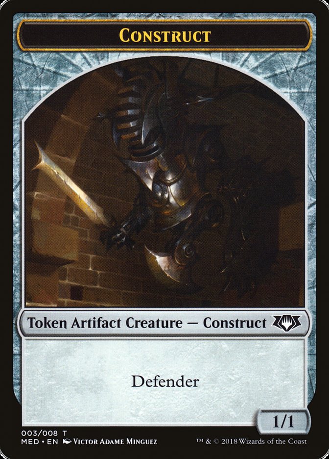 Construct (003/008) [Mythic Edition Tokens] | Exor Games Summserside