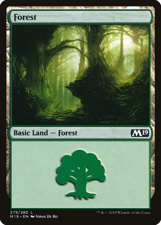 Forest (279) [Core Set 2019] | Exor Games Summserside