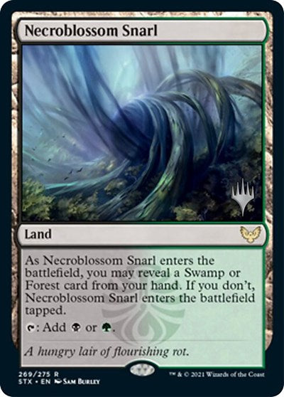 Necroblossom Snarl (Promo Pack) [Strixhaven: School of Mages Promos] | Exor Games Summserside