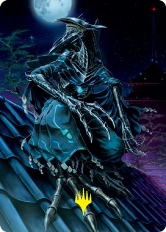 Jin-Gitaxias, Progress Tyrant Art Card (Gold-Stamped Signature) [Kamigawa: Neon Dynasty Art Series] | Exor Games Summserside