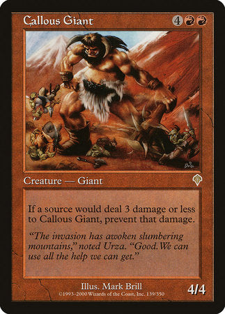 Callous Giant [Invasion] | Exor Games Summserside