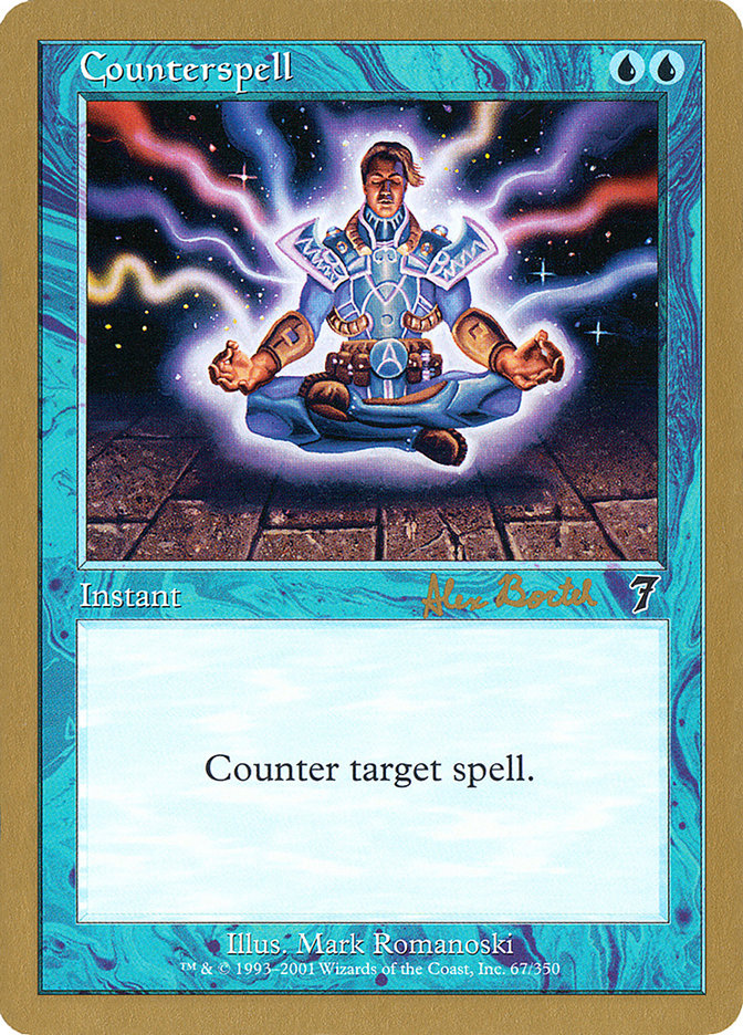 Counterspell (Alex Borteh) (7ED) [World Championship Decks 2001] | Exor Games Summserside