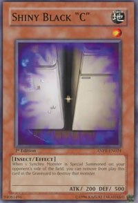 Shiny Black "C" [ANPR-EN024] Common | Exor Games Summserside