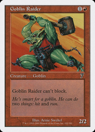 Goblin Raider [Seventh Edition] | Exor Games Summserside