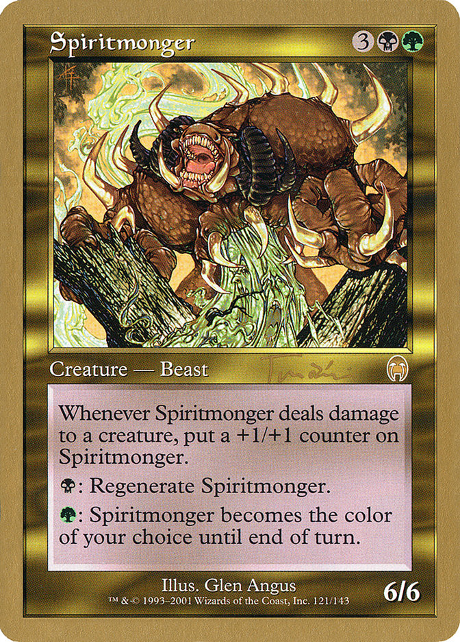 Spiritmonger (Jan Tomcani) [World Championship Decks 2001] | Exor Games Summserside