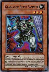 Gladiator Beast Samnite [TU01-EN004] Super Rare | Exor Games Summserside