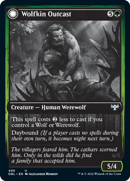 Wolfkin Outcast // Wedding Crasher [Innistrad: Double Feature] | Exor Games Summserside