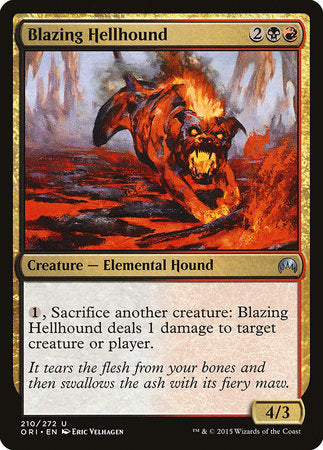 Blazing Hellhound [Magic Origins] | Exor Games Summserside