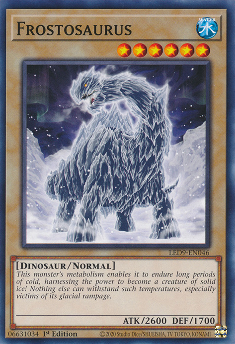 Frostosaurus [LED9-EN046] Common | Exor Games Summserside