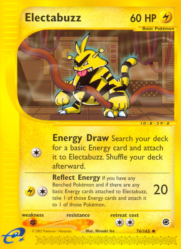 Electabuzz (76/165) [Expedition: Base Set] | Exor Games Summserside