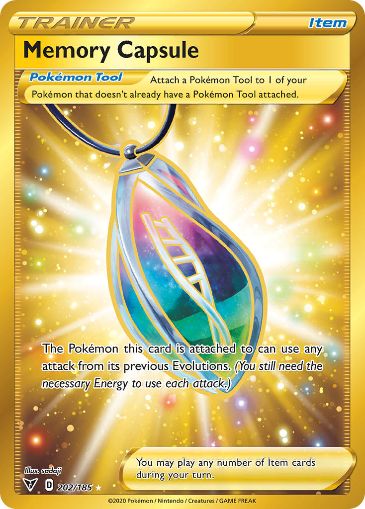 Memory Capsule (202/185) [Sword & Shield: Vivid Voltage] | Exor Games Summserside